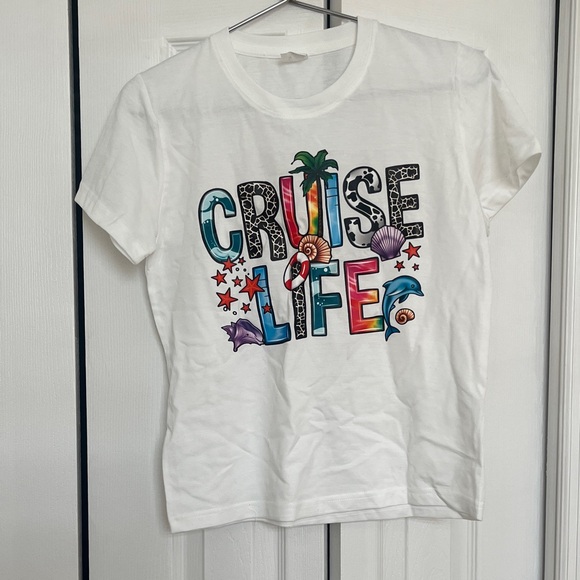 Amazon Other - Amazon Kids Cruise Life White T-Shirt